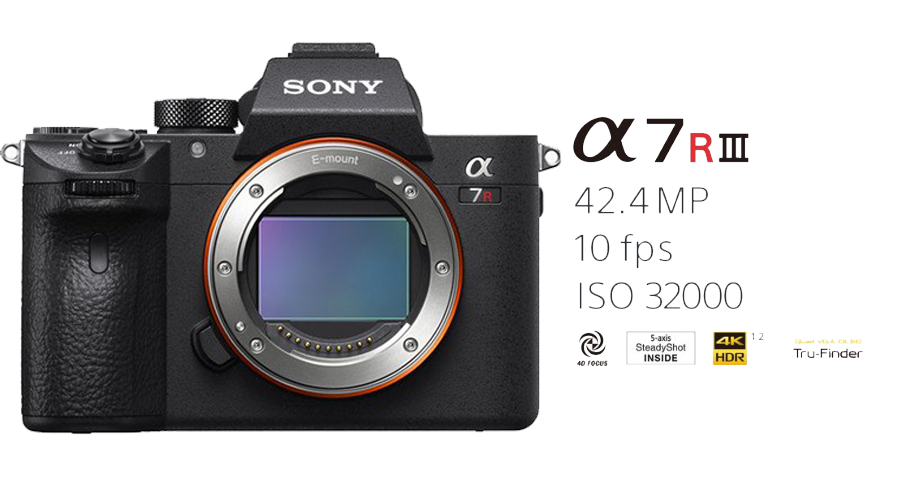 Sony a7R iii Full Frame Fotograf Makinesi